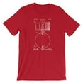 thumbnail image 1 of Mighty Circus Snare Drum Patent T-Shirt - Red, Double Extra Large, 1 of 2