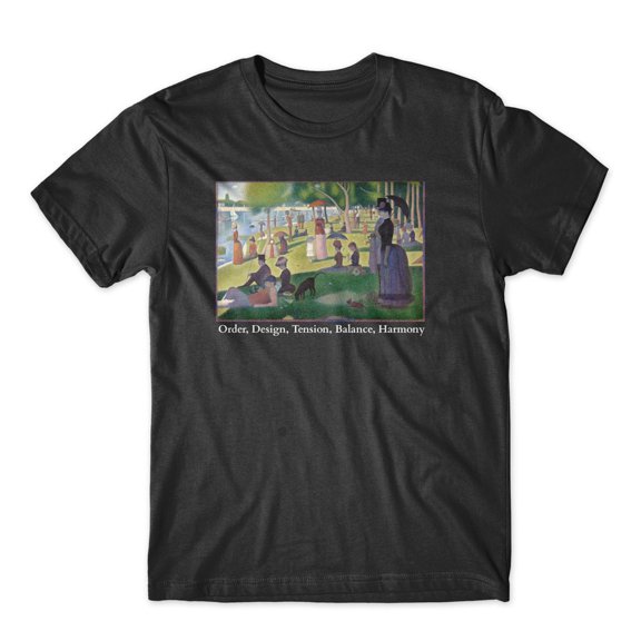 Mighty Circus Sunday In The Park With George T-Shirt - Black, Large