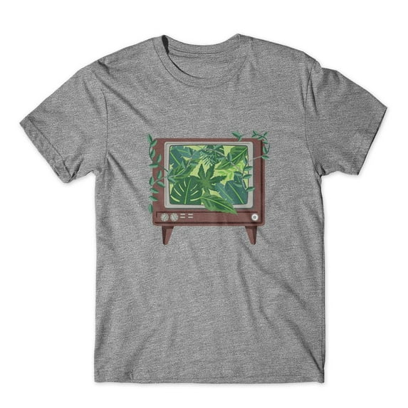 Mighty Circus TV Nature Printed T-Shirt 100% Cotton Premium Tee NEW - Gray, Extra Large