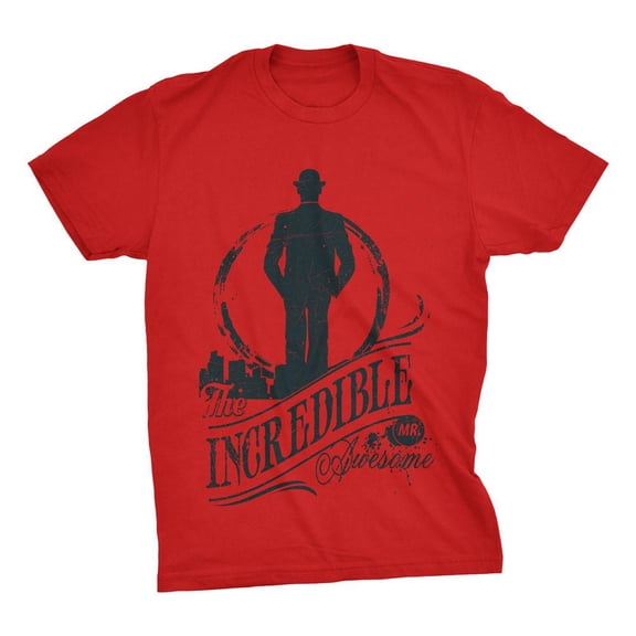 Mighty Circus The Incredible Mr. Awesome T-Shirt - Red, Medium