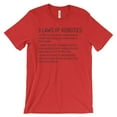 thumbnail image 1 of Mighty Circus Three Laws of Robotics T-Shirt - Red, Double Extra Large, 1 of 2