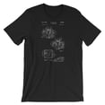 thumbnail image 1 of Mighty Circus Toy Boxers Patent T-Shirt - Black, Large, 1 of 2