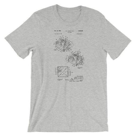 Mighty Circus Toy Boxers Patent T-Shirt - Gray, Extra Large