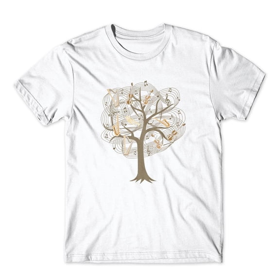 Mighty Circus Tree Horse Printed T-Shirt 100% Cotton Premium Tee NEW - Black, Extra Large