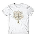 thumbnail image 1 of Mighty Circus Tree Music Notes T-Shirt 100% Cotton Premium Tee NEW - White, Double Extra Large, 1 of 2