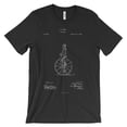 thumbnail image 1 of Mighty Circus Unicycle Patent T-Shirt - Black, Double Extra Large, 1 of 2