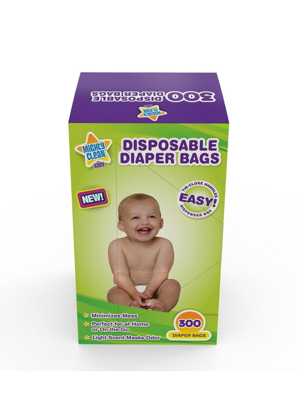 Disposable Diaper Bags in Diaper Pails, Wipe Warmers & Accessories