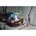 thumbnail image 1 of Mighty Clean Car Storage Organizer - Use in The Trunk, or Front or Back Seat with 8 Side Pockets + 2 Cup Holders for Kids Toys, Books, Drinks, Tissues, Diapers, 1 of 4