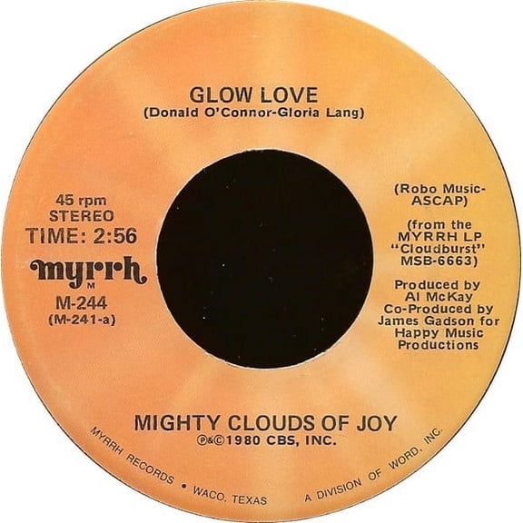 Mighty Clouds Of Joy Glow Love/ I Made A Step (Vinyl, 7", 45 RPM)
