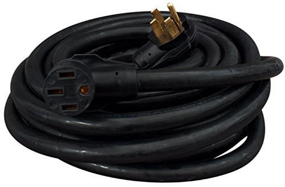 Mighty Cord Verlängerungskabel 50 A – 15 M, Mit LED-beleuchteten Enden, Robust, Für Werkstatt & Baustelle