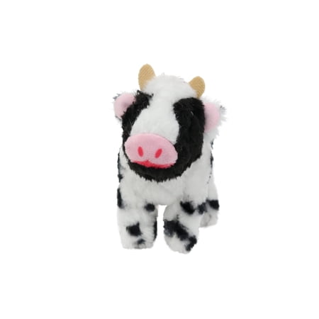 Mighty® : Cow Dog Toy : Ultra Durable Plush Toy with Multiple Layers & Reinforced Seams , Washable and Floats , Mighty® Construction