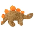 thumbnail image 1 of Mighty Dinosaur Stegosaurus Durable Plush Squeaky Dog Toy, 1 of 8