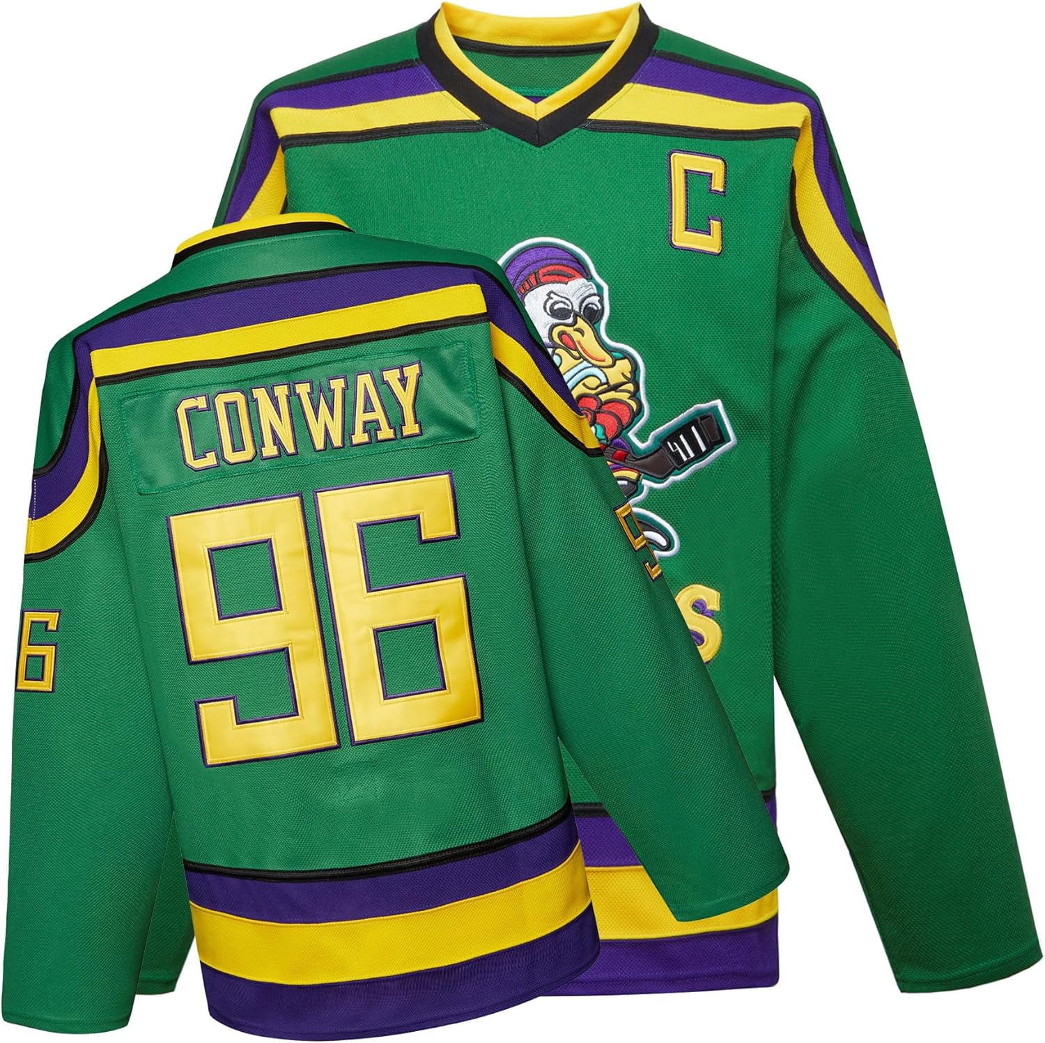 Maillot de Sport de Hockey pour Hommes et Femmes #96 Charlie