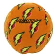 thumbnail image 1 of Mighty Ball Large Orange Durable Squeaky Plush No Stuff Dog Toy, 1 of 9