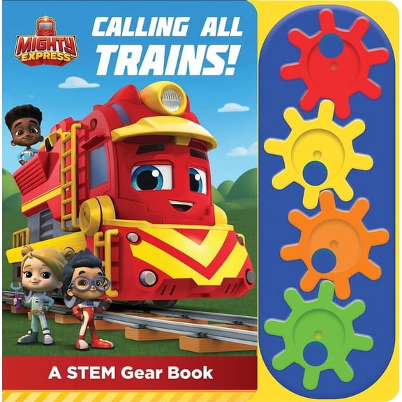 Pre-Owned Mighty Express: Calling All Trains! a Stem Gear Sound Book (Other)