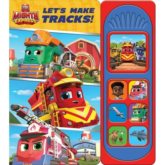 Mighty Express: Let's Make Tracks! Sound Book, (Paperback)