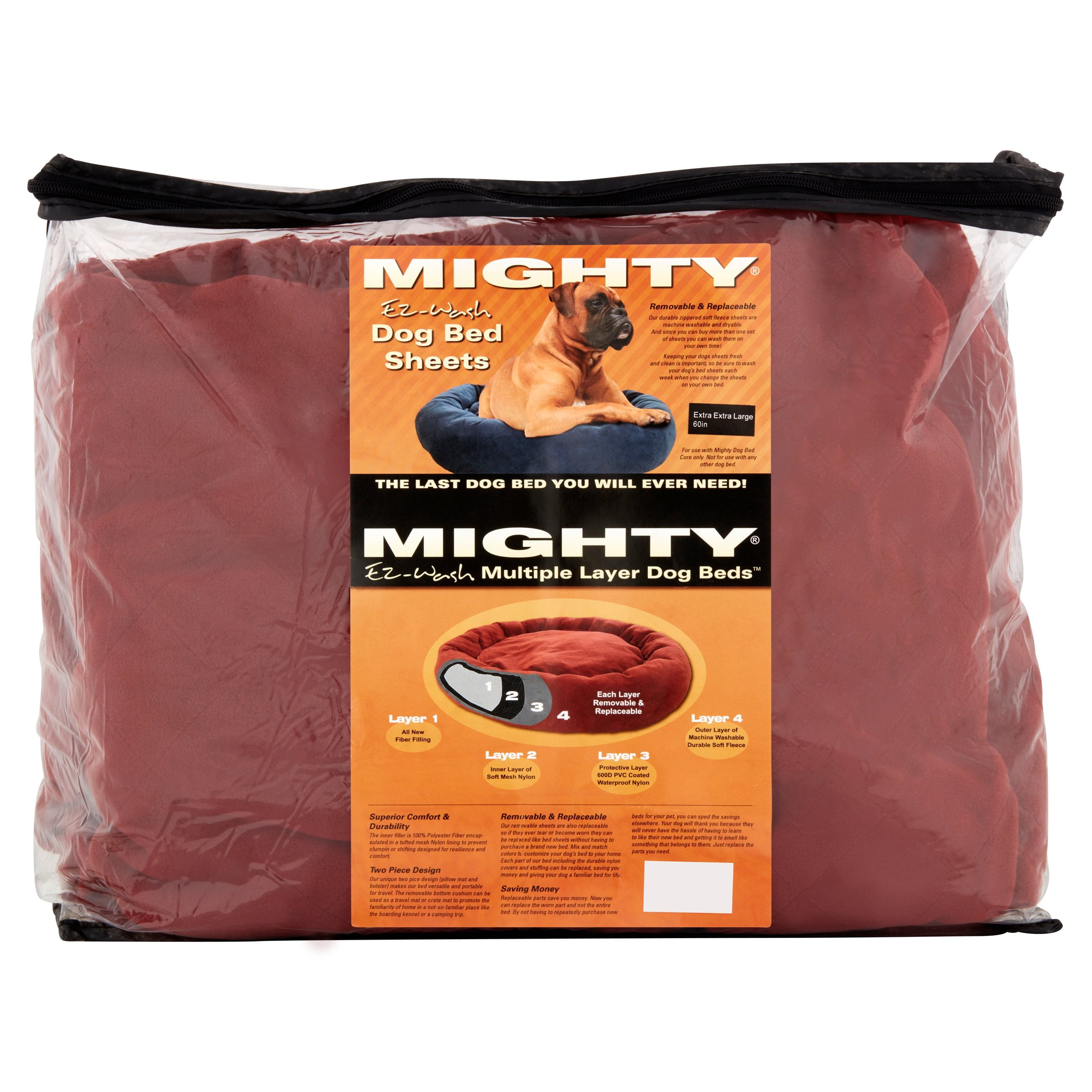 Mighty EzWash Multiple Layer Dog Bed Sheets