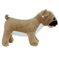 thumbnail image 1 of Mighty Farm Pug Durable Plush Squeaky Dog Toy, 1 of 7