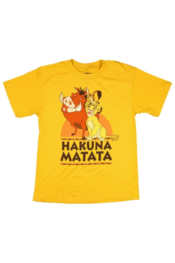 Disney The Lion King It Means No Worries Boys T-Shirt