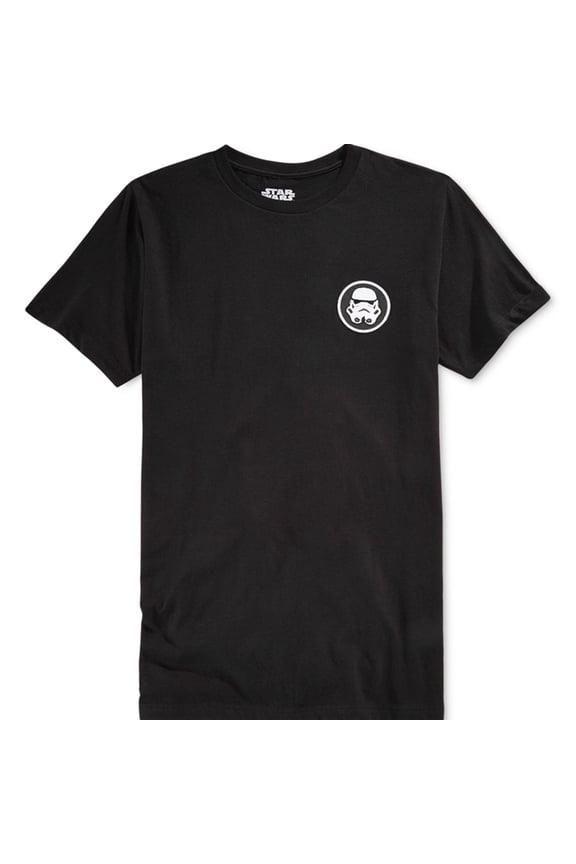 Mens Storm Trooper Embellished T-Shirt, Black, Medium