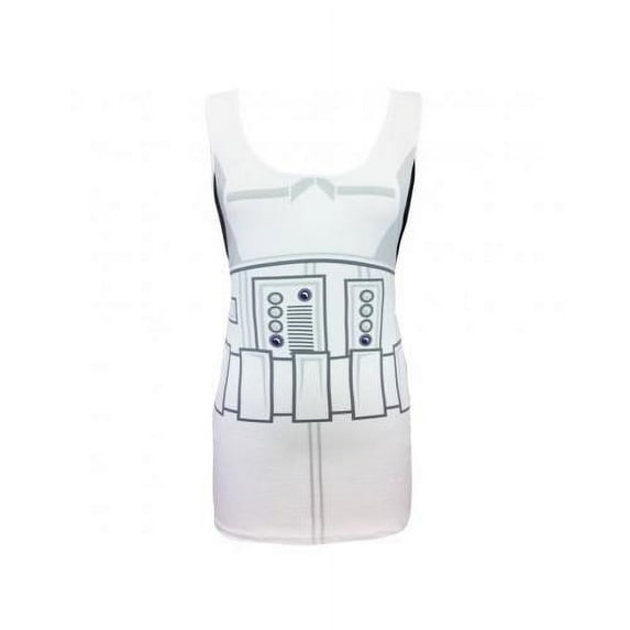 Mighty Fine Star Wars I Am Storm Trooper Costume Adult Tank Dress Small Female