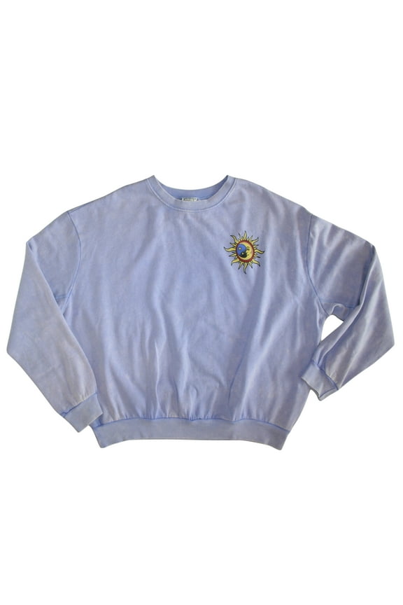 Sun and Moon Junior Women's Pullover Sweatshirt (XL)