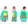 thumbnail image 1 of Mighty Fine Teenage Mutant Ninja Turtles Fancy-Dress Costumes with Eye Mask for Toddlers, 2T, 1 of 2