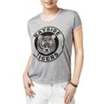 thumbnail image 1 of Mighty Fine Womens Bayside Tigers Ringer Graphic T-Shirt, Grey, Juniors, X-Small, 1 of 2
