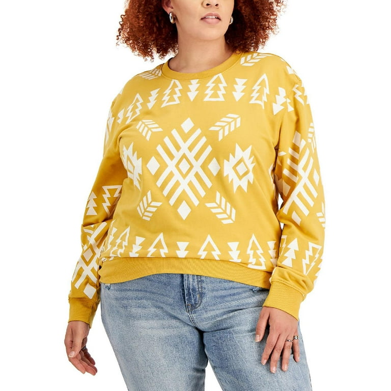 Mighty Fine Womens Plus Comfy Cozy Sweatshirt Walmart
