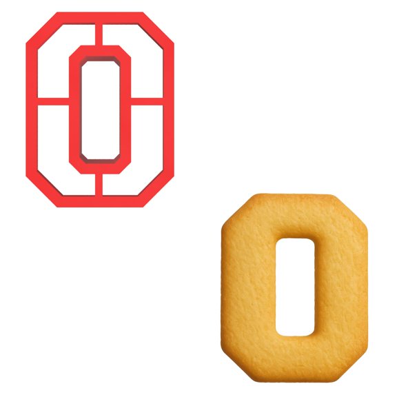 Mighty Gadget 3 inches Varsity Letters Cookie Cutters (15O)
