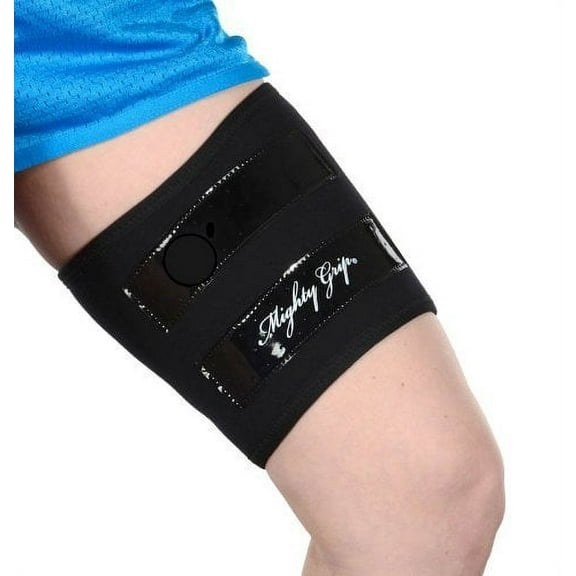 Mighty Grip Inner Thigh Protectors for Pole Dancing w/ Tack Strips 1 Pair - NEW