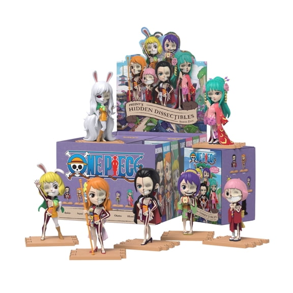 Mighty Jaxx Freeny's Hidden Dissectibles One Piece Series 5 (Ladies Edition) | Blind Box Toy Collectible Figurines | One Pack - Contains One Random Figure