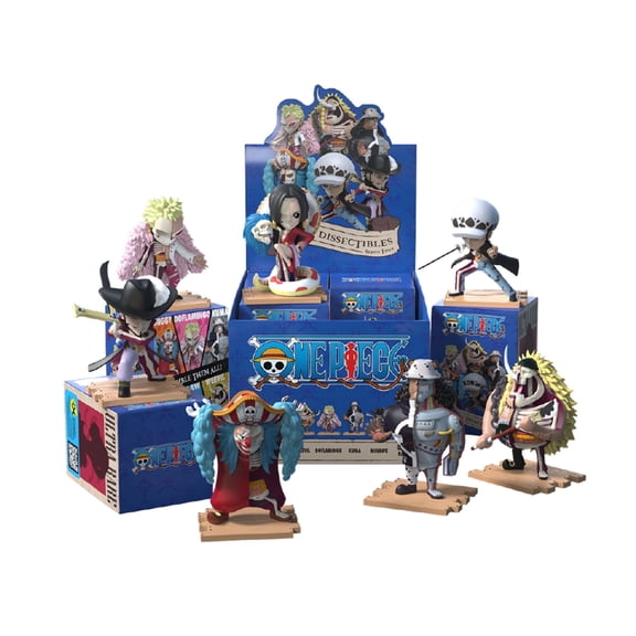 Mighty Jaxx Freeny's Hidden Dissectibles One Piece (Warlords Edition) | Blind Box Toy Collectible Figurines | One Pack - Contains One Random Figure