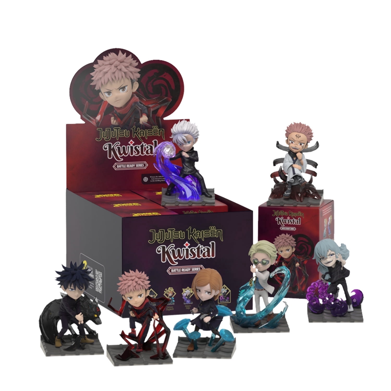 Mighty Jaxx Jujutsu Kaisen Kwistal Fwenz Battle Ready Series
