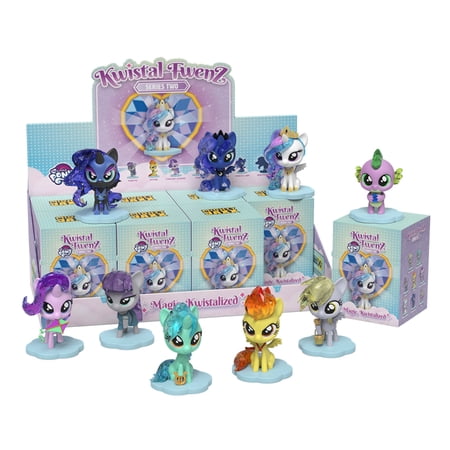 Mighty Jaxx Kwistal Fwenz: My Little Pony Series 2 | Sealed Tray of 9 | Blind Box Toy Collectible Figurines