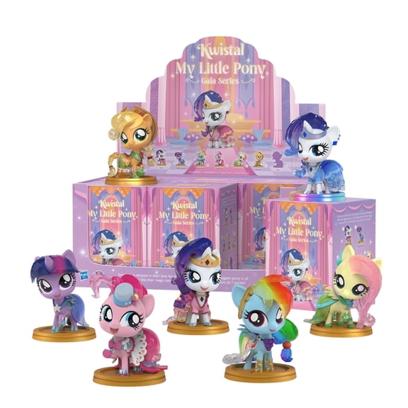 Mighty Jaxx Kwistal Fwenz My Little Pony Series 3 (Gala Edition) | Blind Box Toy Collectible Figurines | One Pack - Contains One Random Figure
