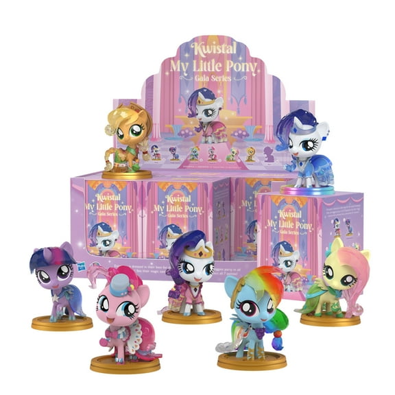 Mighty Jaxx Kwistal Fwenz My Little Pony Series 3 (Gala Edition) | Blind Box Toy Collectible Figurines | One Pack - Contains One Random Figure