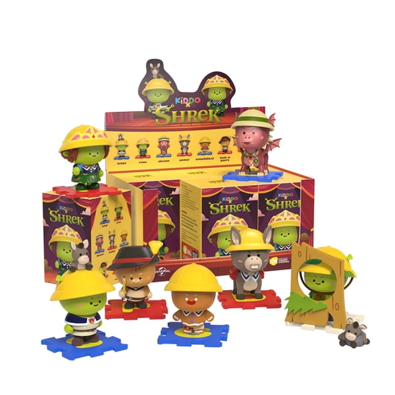 Mighty Jaxx Shrek Kiddo Collectibles Series 1 | Blind Box Toy Collectible Figurines | One Pack - Contains One Random Figure