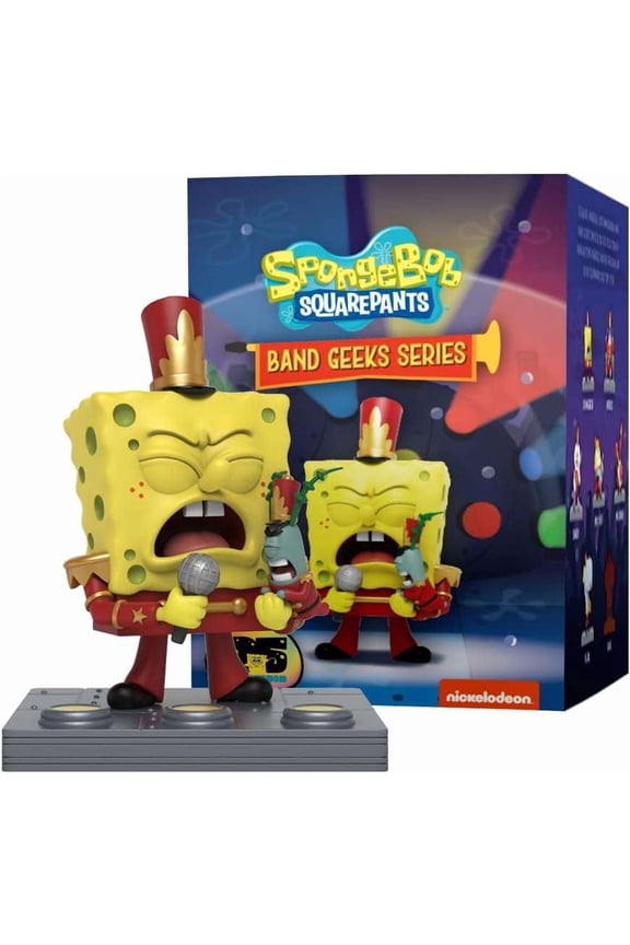 SpongeBob SquarePants Band Geek Series Blind Box Toy Collectible Figurines