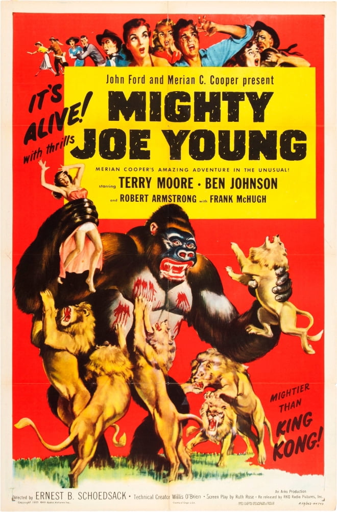 Mighty Joe Young 195 Canvas Art - (11 x 17)