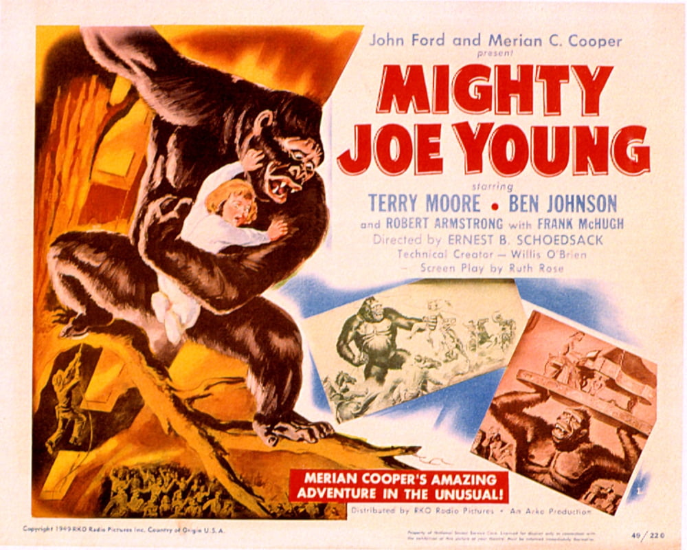 Mighty Joe Young Canvas Art - (28 x 22)
