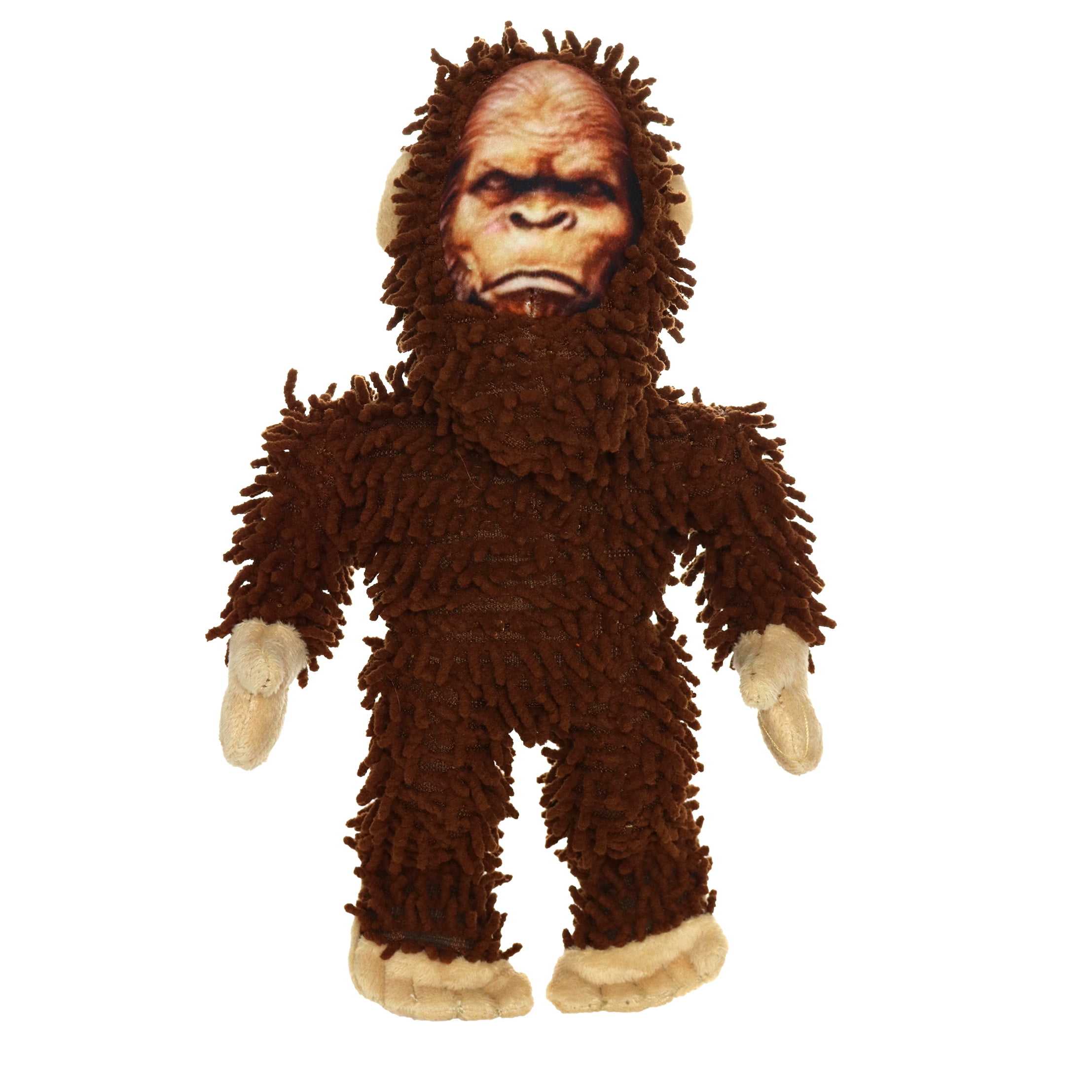Mighty Jr Microfiber Bigfoot Durable Plush Squeaky Dog Toy