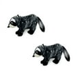 thumbnail image 1 of Mighty Jr Nature Raccoon Durable Plush Squeaky Dog Toy, 2 pack, 1 of 7