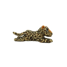 Tuffy® Mighty® Jr Leopard Ultra Durable Plush Dog Toys with Multiple Layers and Reinforced Seams