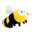 thumbnail image 1 of Mighty Jr Bug Bee Durable Plush Squeaky Dog Toy, 1 of 8