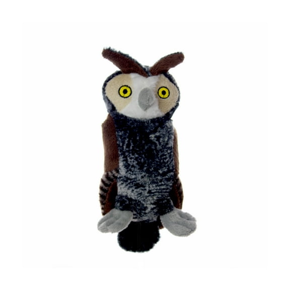 Mighty Junior Nature Owl, Plush and Durable Dog Toy