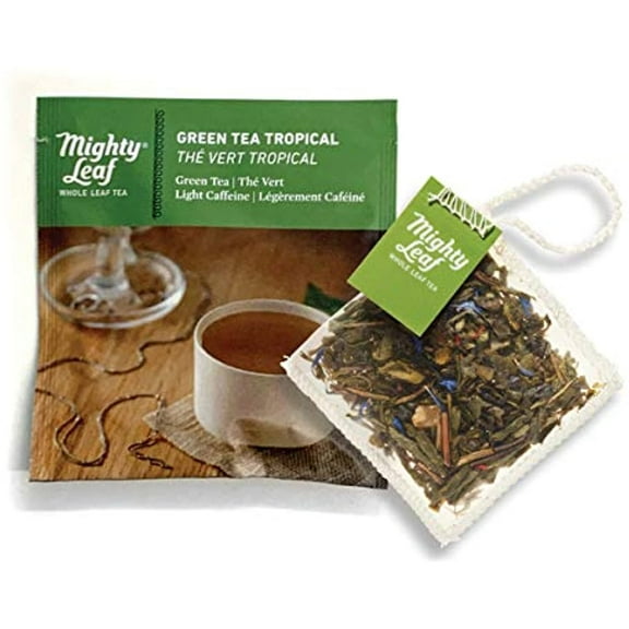 Mighty Leaf Green Tea Tropical 100Ct.