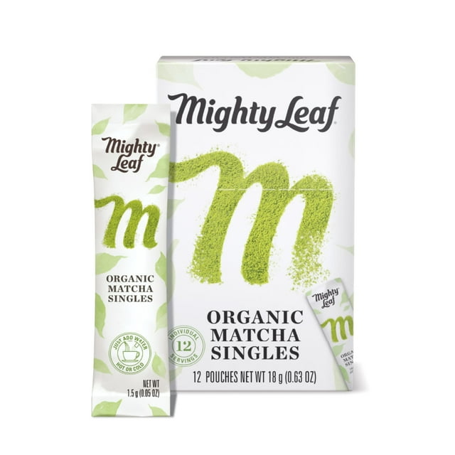 Mighty Leaf Tea Organic Japanese Matcha Green Tea Powdered Tea Mix, On