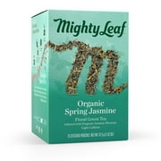 Mighty Leaf Tea Organic Spring Jasmine, Green Tea, 15 Tea Bags