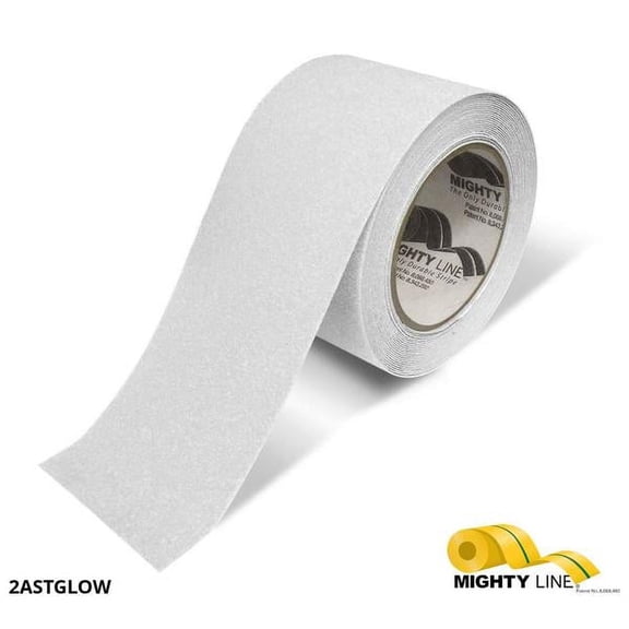 Mighty Line 2" Glow Antislip Tape, 60' Roll